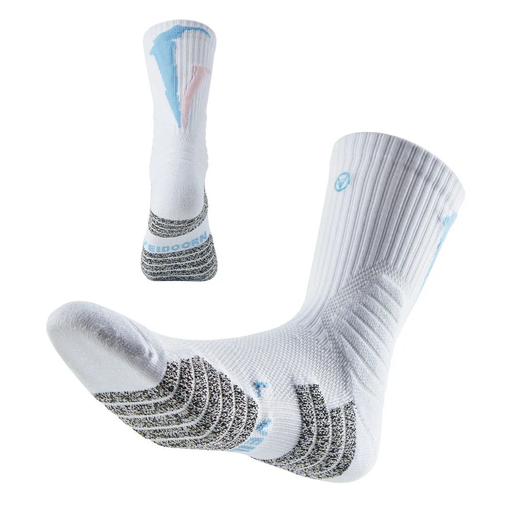Veidoorn Basketball Socks – Thick Breathable Compression Ankle Support
