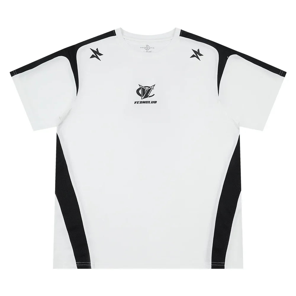 Veidoorn Mens Oversize Sport T-Shirt – Breathable Quick-Dry Fabric