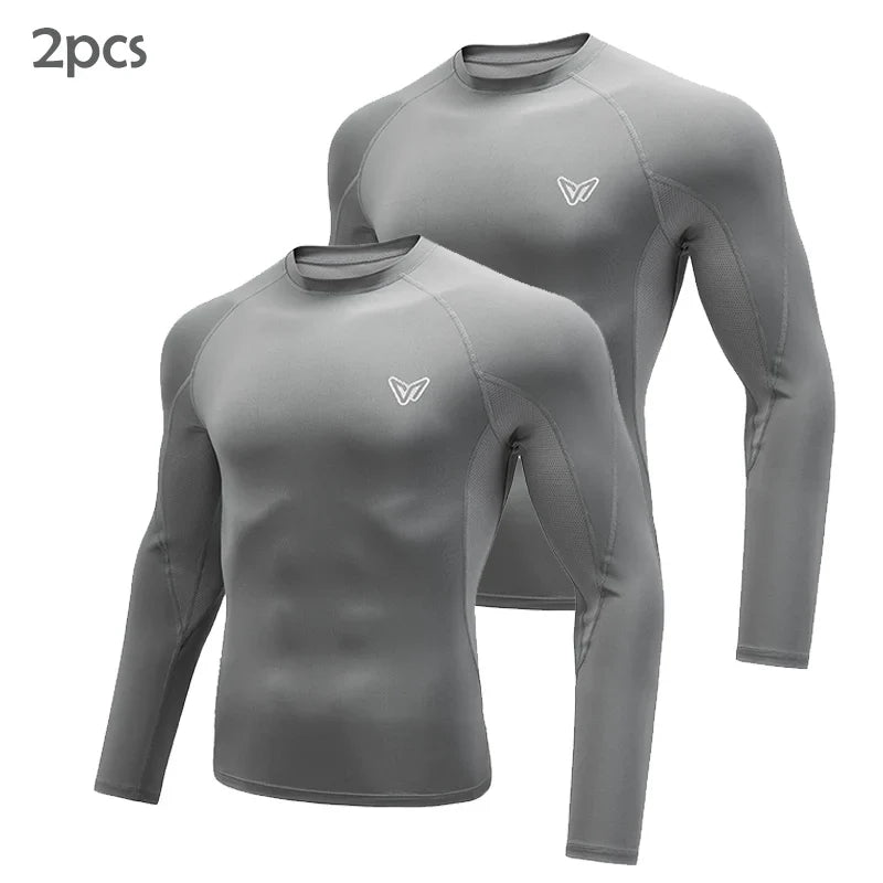 Veidoorn High Quality Compression Shirts – Breathable Mesh Fabric