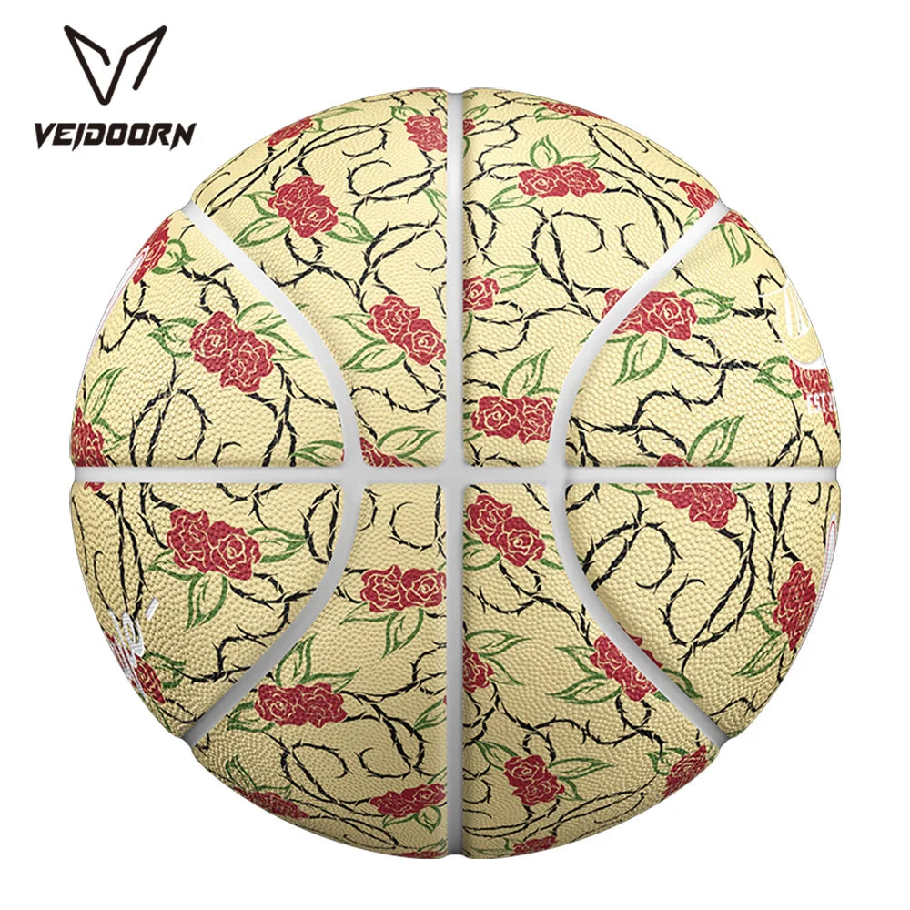 Veidoorn Size 7 PU Basketball – High Bounce and Durable Grip
