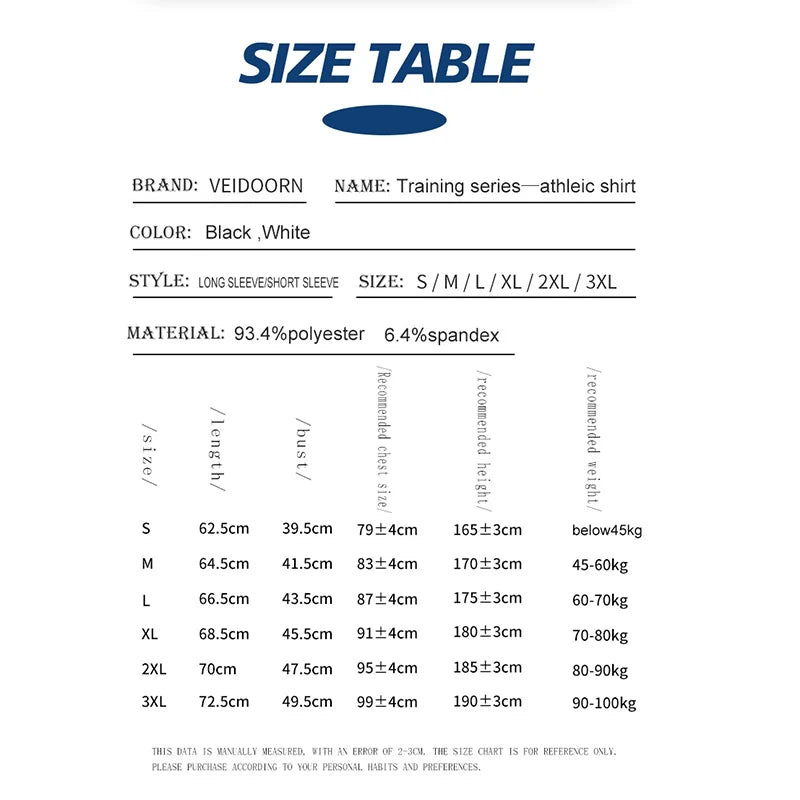 Veidoorn Long Sleeve Compression Shirt – Ultra-Soft Comfort Fabric
