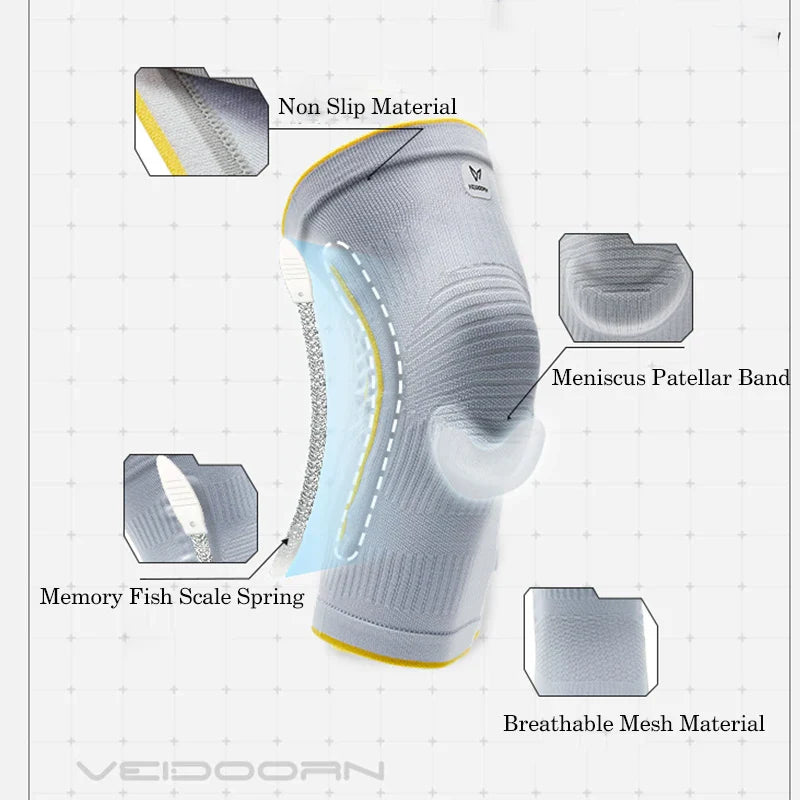 Veidoorn Knee Pads – Superior Compression Support for Active Sports