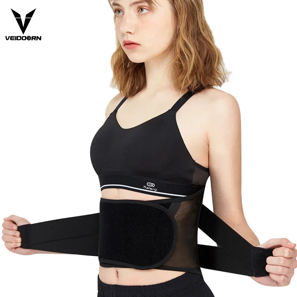 Veidoorn Adjustable Waist Support 8801 – Breathable Mesh Back Pain Relief