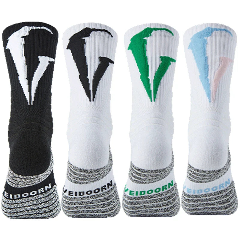 Veidoorn Basketball Socks – Thick Breathable Compression Ankle Support