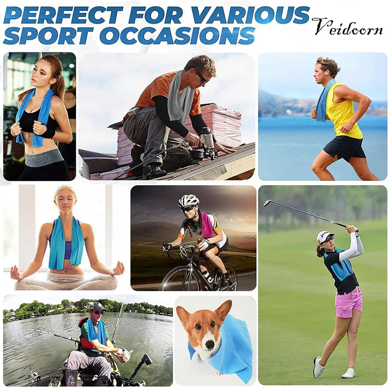 Veidoorn Cooling Towel – Instant Relief with Superior Cooling Technology