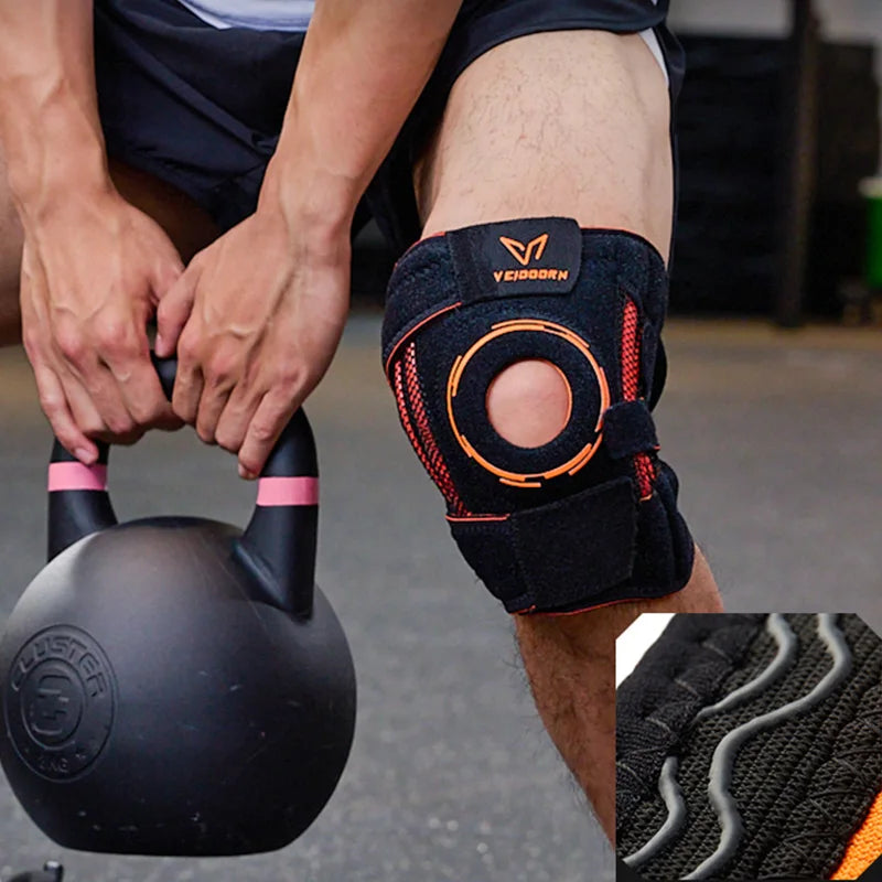 Veidoorn Mountaineering Knee Pads – Enhanced Stability with Adjustable Straps