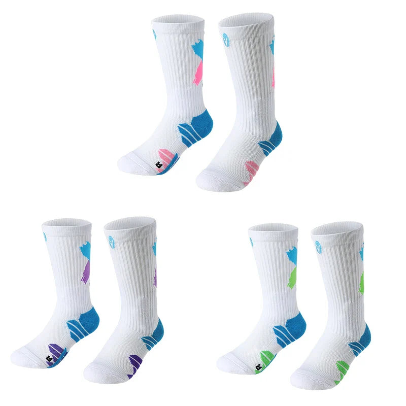 Veidoorn Basketball Socks – Thick Breathable Ankle Support for Kids