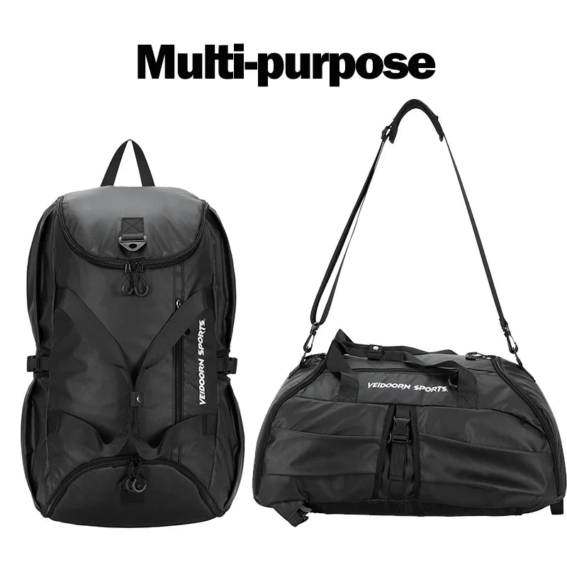 Veidoorn Basketball Bag Backpack – Durable 35L Capacity for Training and Workouts