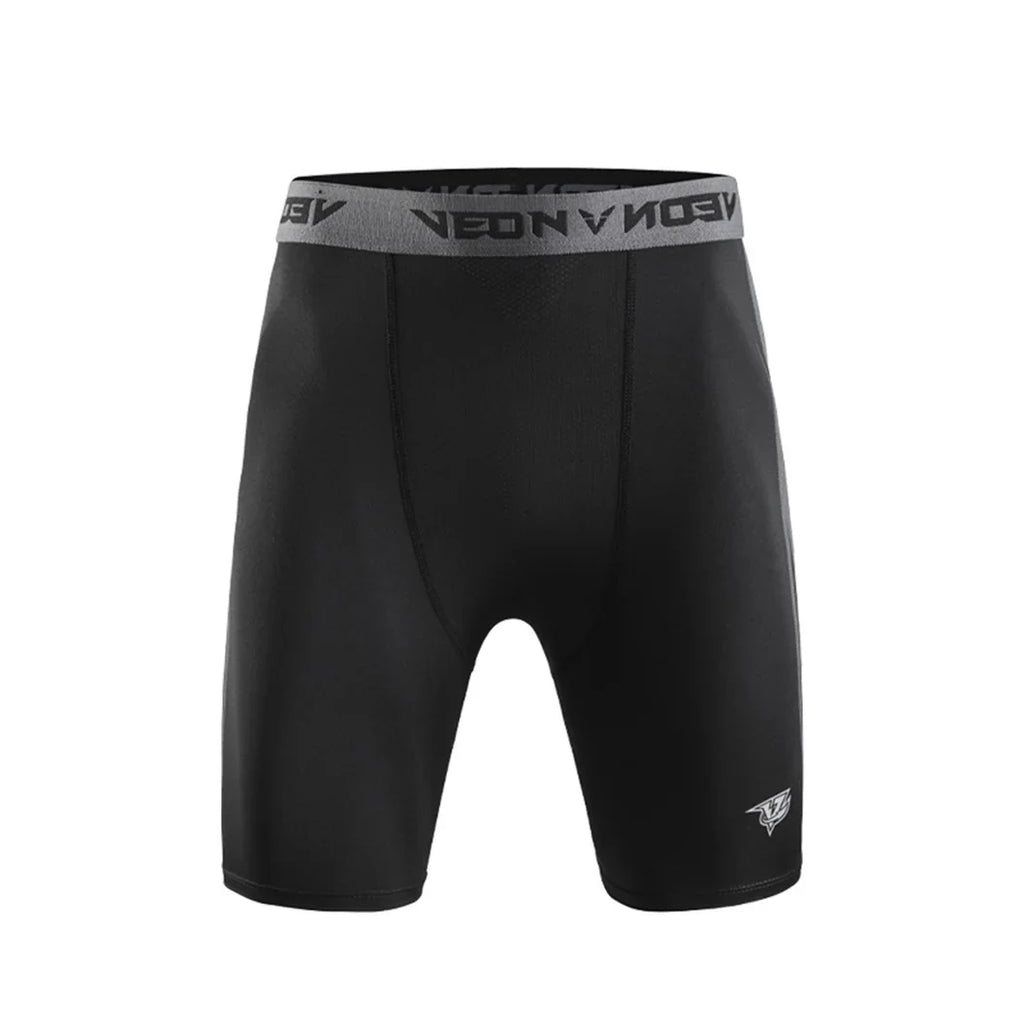 Veidoorn Black Compression Shorts – Superior Comfort and Support