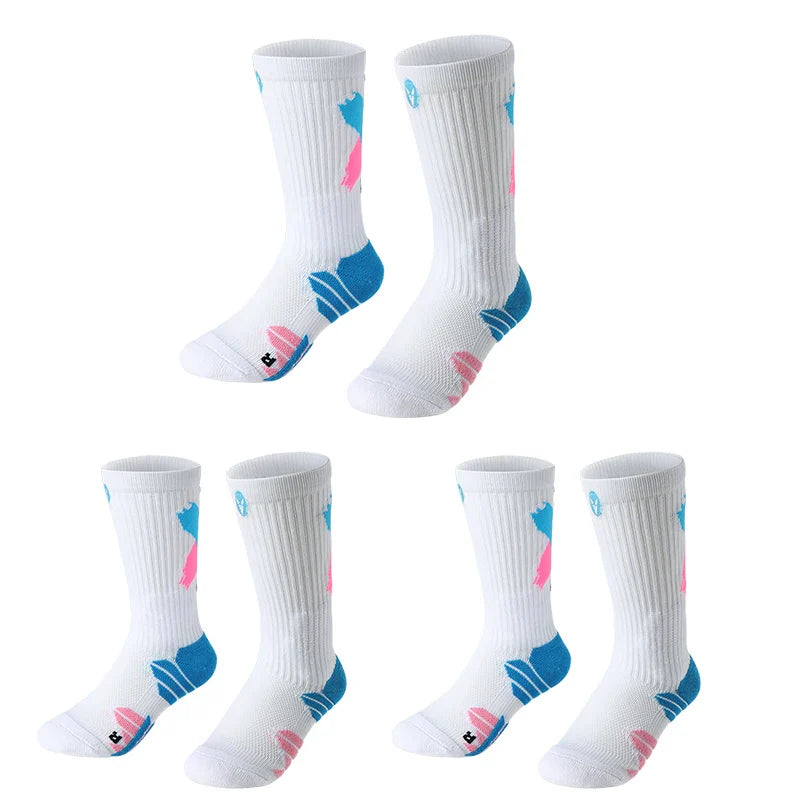 Veidoorn Basketball Socks – Thick Breathable Ankle Support for Kids