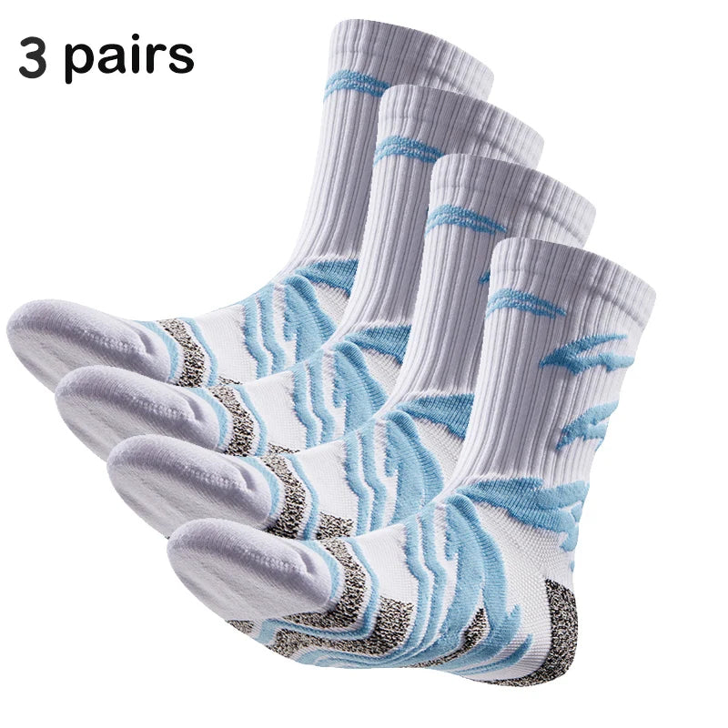 Veidoorn Long Training Socks – Moisture-Wicking Non-Slip Comfort