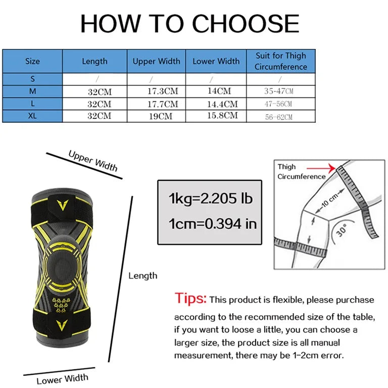 Veidoorn Compression Knee Support – Advanced Stabilization for Active Lifestyles