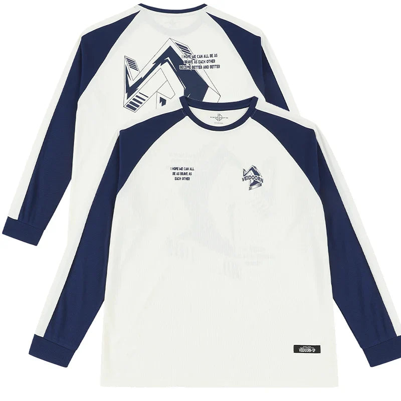Veidoorn Breathable Long Sleeve Training Jersey – Ultimate Comfort and Quick Dry Performance