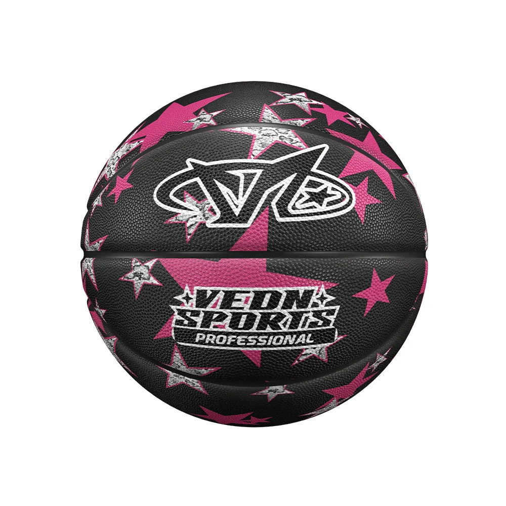 Veidoorn Size 7 Star Basketball – Durable PU Material for Exceptional Performance