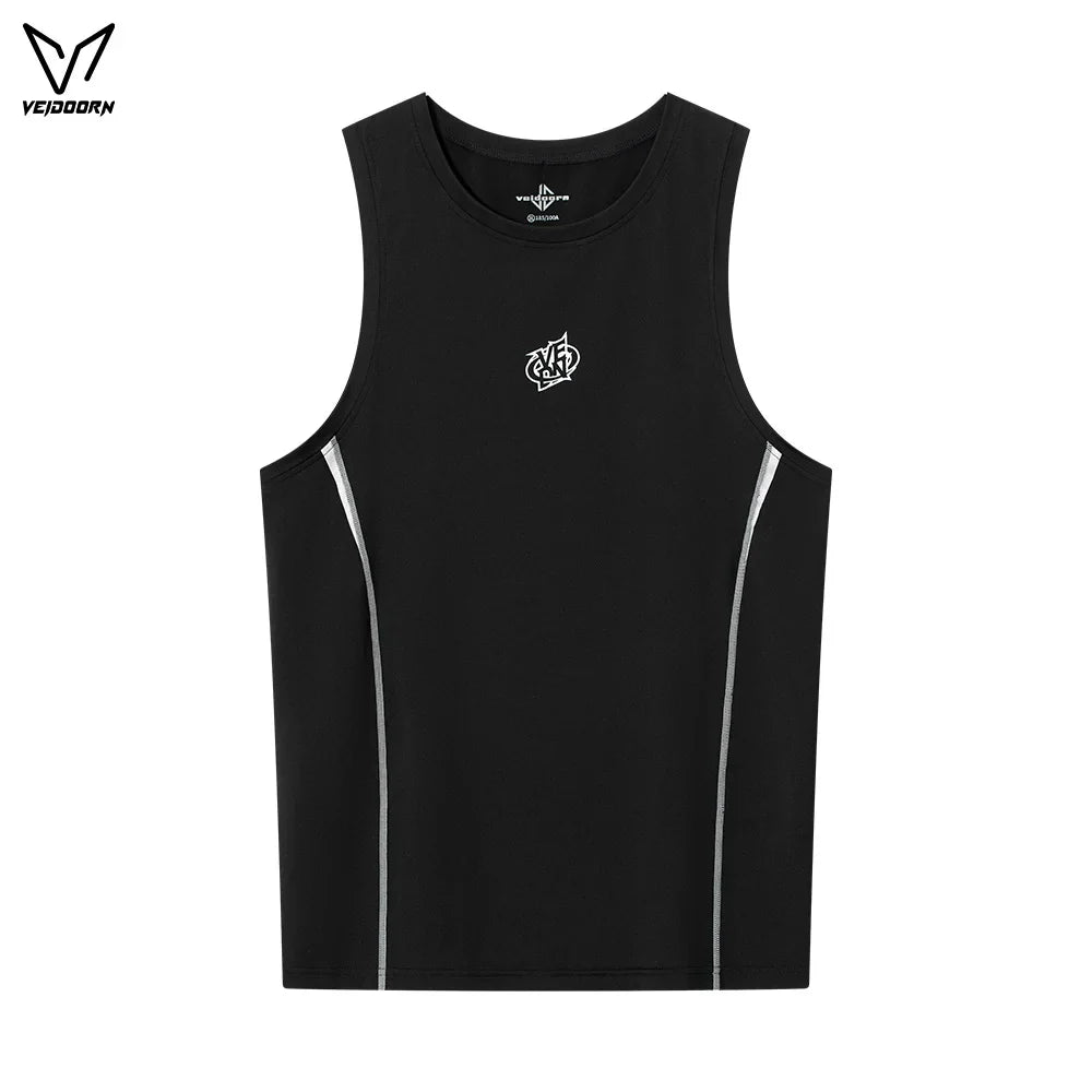 Veidoorn Mens Quick-Dry Sports Vest – Lightweight Breathable Performance