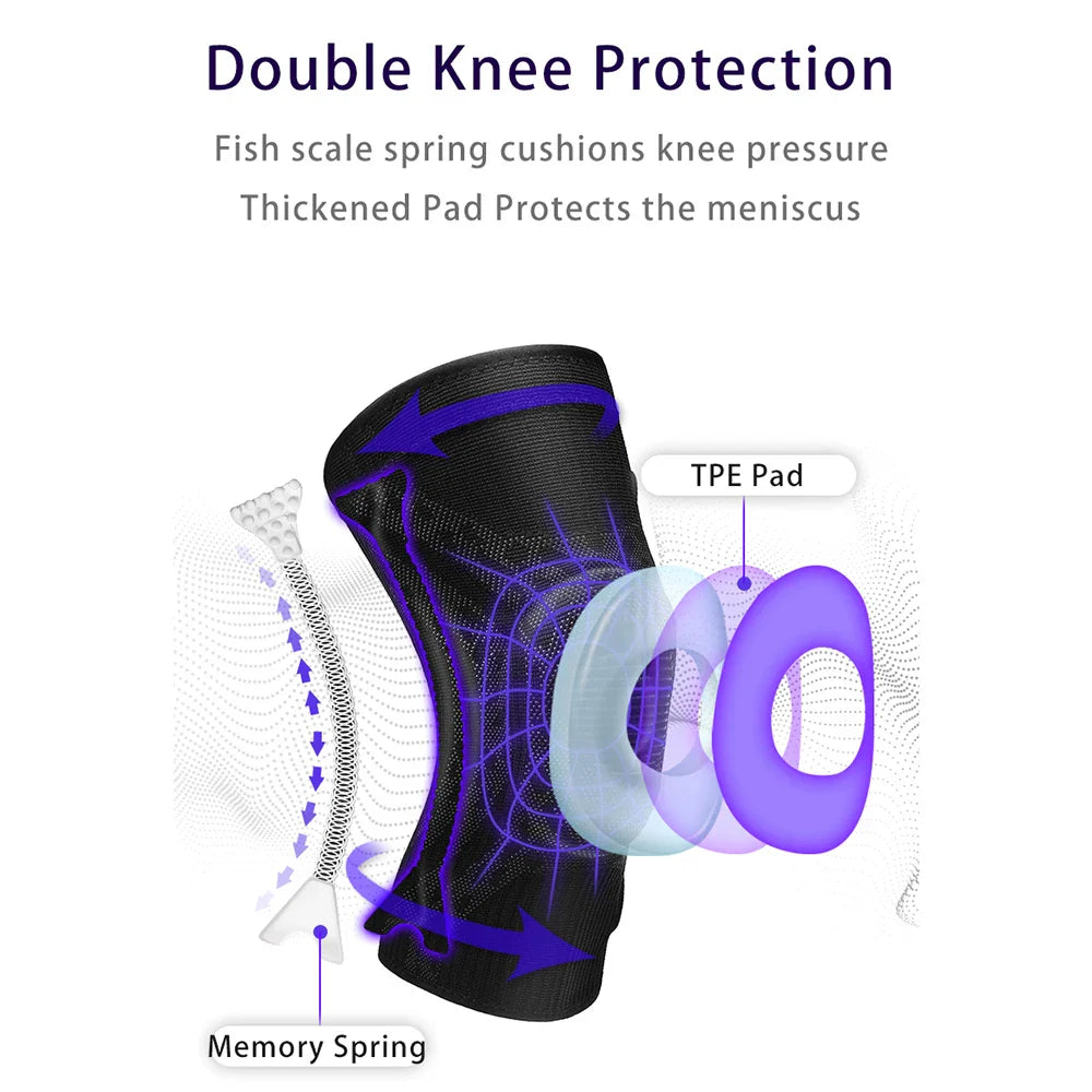 Veidoorn Sports Knee Pads – Superior Compression Support for Athletes