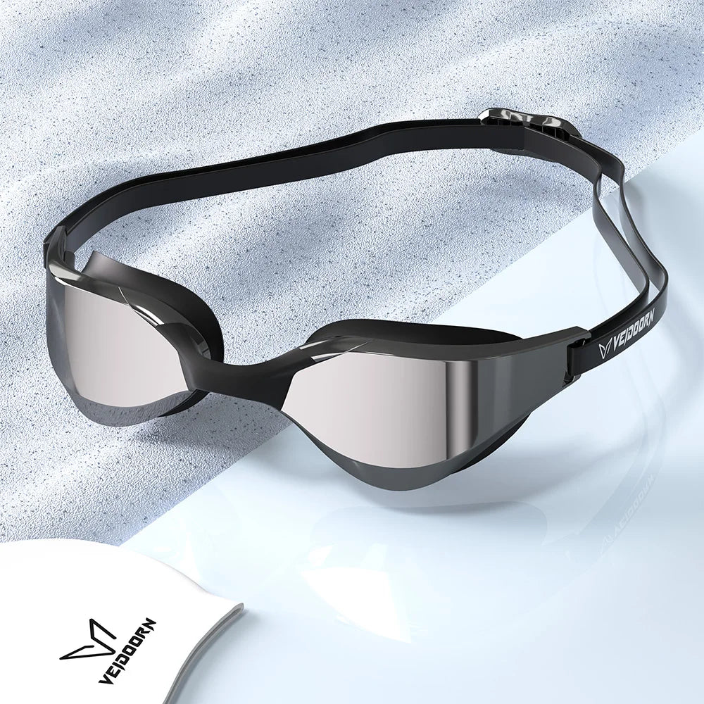 Veidoorn 2025 Anti-Fog HD Swimming Goggles – Clear Vision with UV Protection