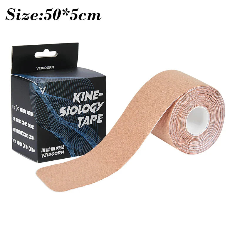 Veidoorn Elastic Kinesiology Tape – Waterproof Muscle Support