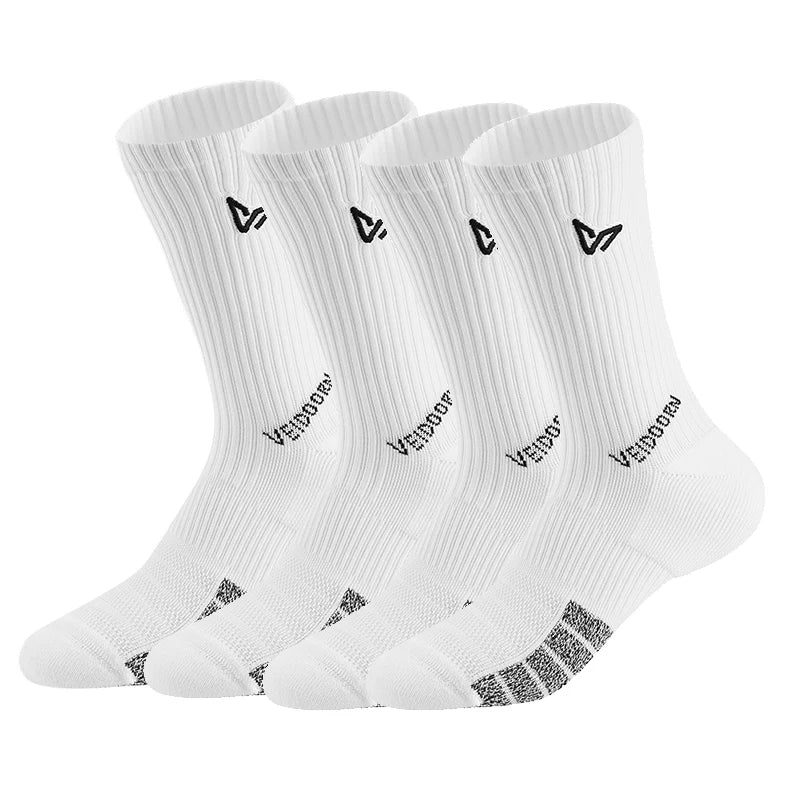 Veidoorn Seamless Sport Socks – High Resilience Combed Cotton Comfort