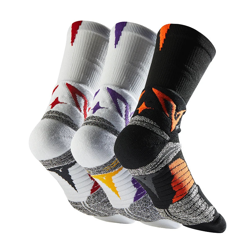 Veidoorn 2025 Elastic Compression Athletic Socks – Anti-Slip Arch Support and Quick-Dry Comfort