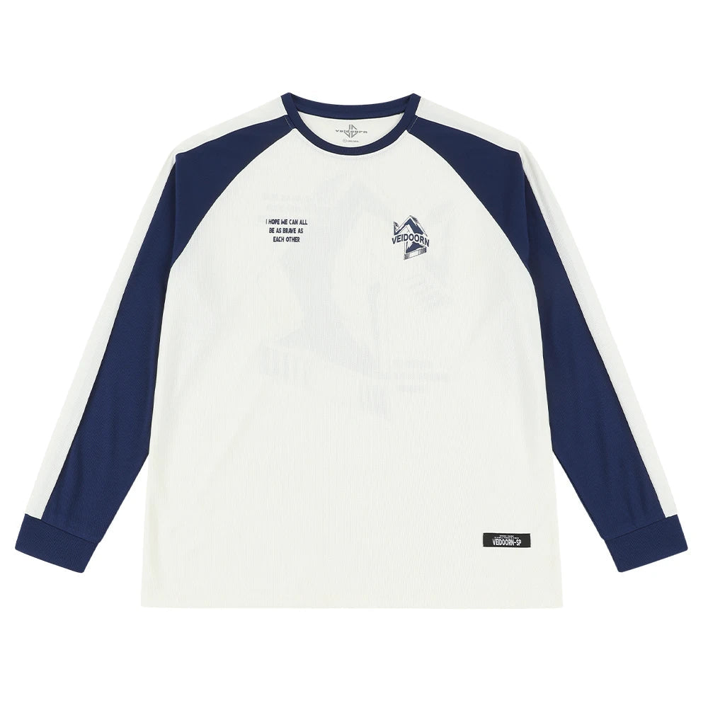 Veidoorn Breathable Long Sleeve Training Jersey – Ultimate Comfort and Quick Dry Performance