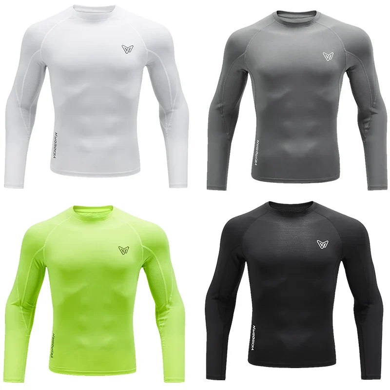 Veidoorn High Quality Compression Shirts – Breathable Mesh Fabric