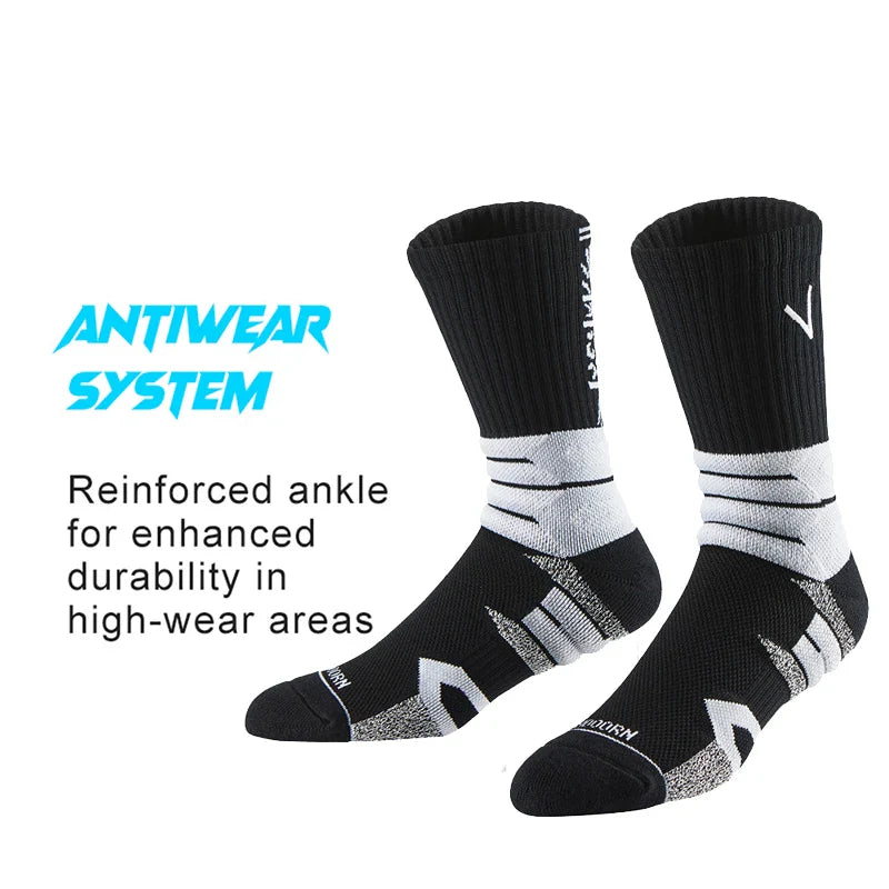 Veidoorn Basketball Compression Socks – Ankle Support and Moisture Absorption