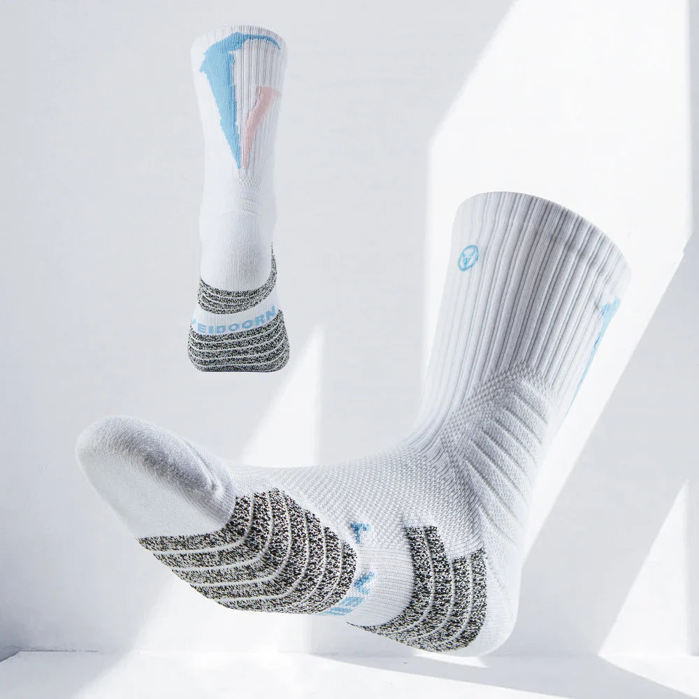 Veidoorn Basketball Socks – Thick Breathable Compression Ankle Support
