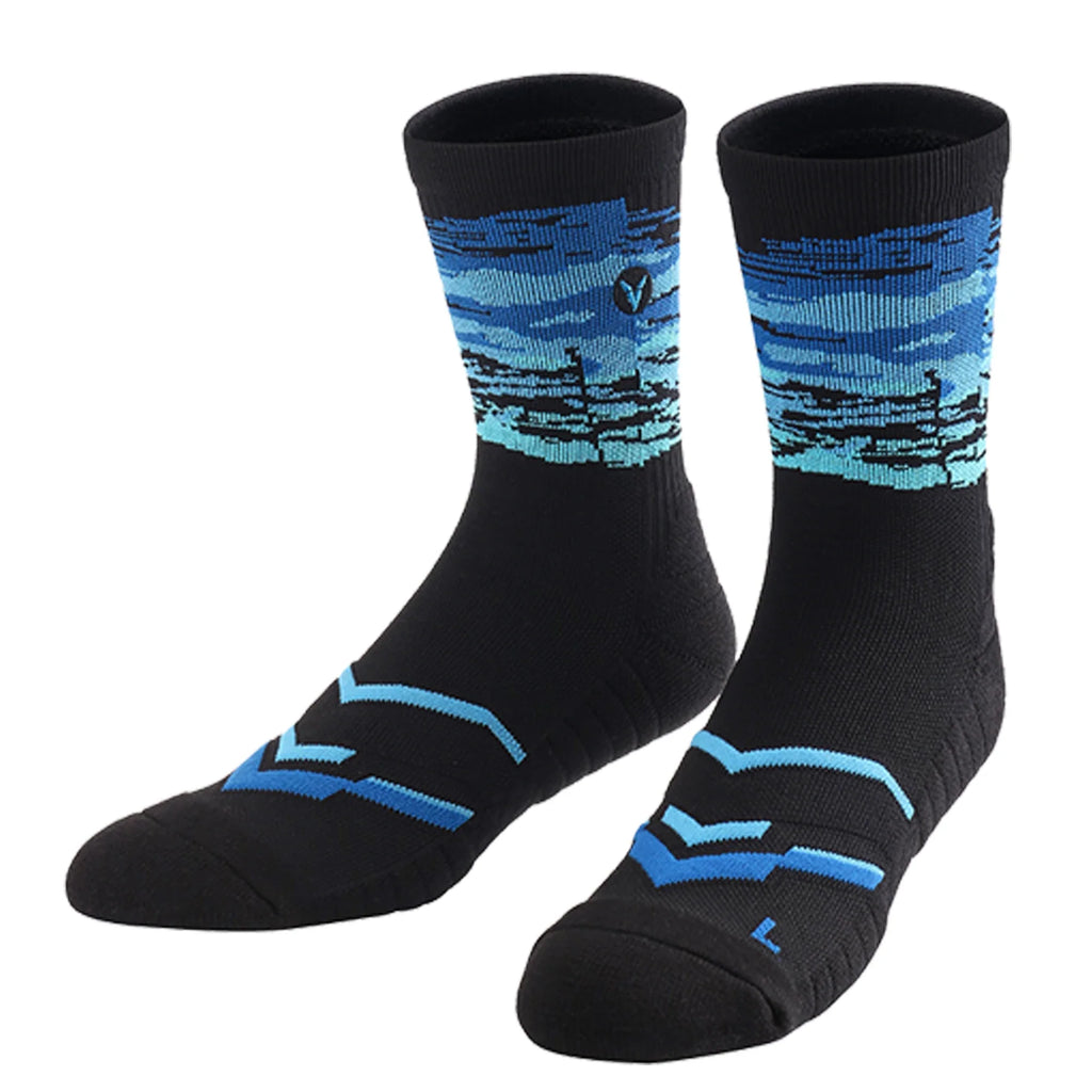 Veidoorn Women Sport Socks – Comfortable Compression with Beach Tree Design