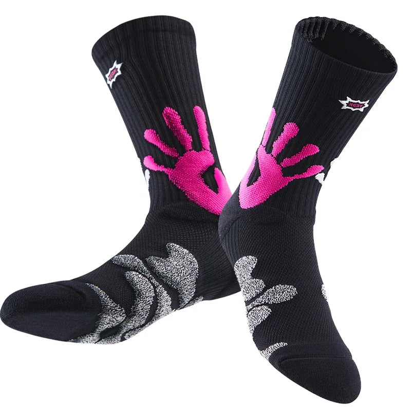 Veidoorn Athletic Crew Socks – Enhanced Comfort with Thicker Padding