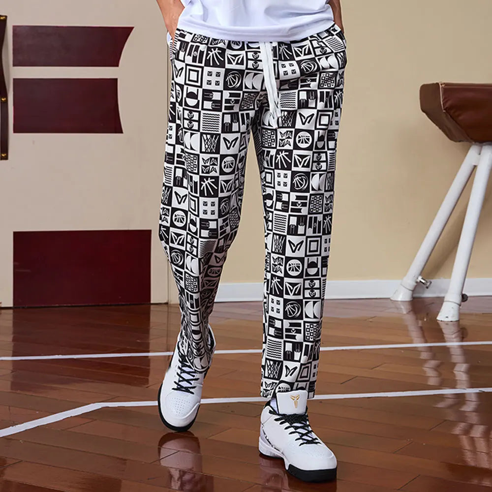Veidoorn Breathable Sport Long Pants – Elastic Waistband for Comfortable Fit