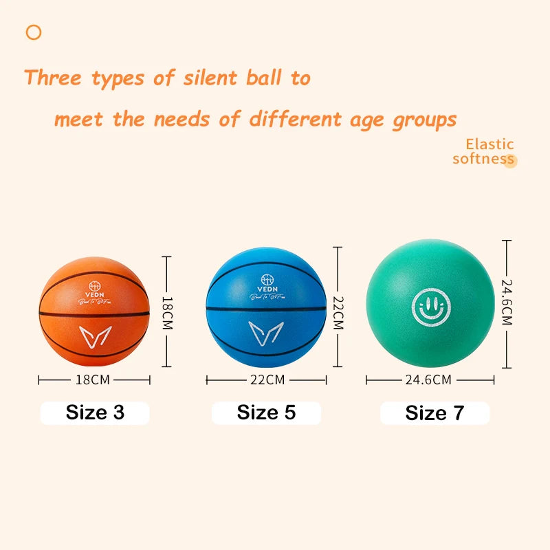 Veidoorn Silent Basketball – Low Noise Indoor Training