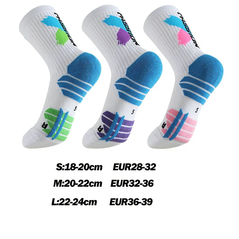 Veidoorn Basketball Socks – Thick Breathable Ankle Support for Kids