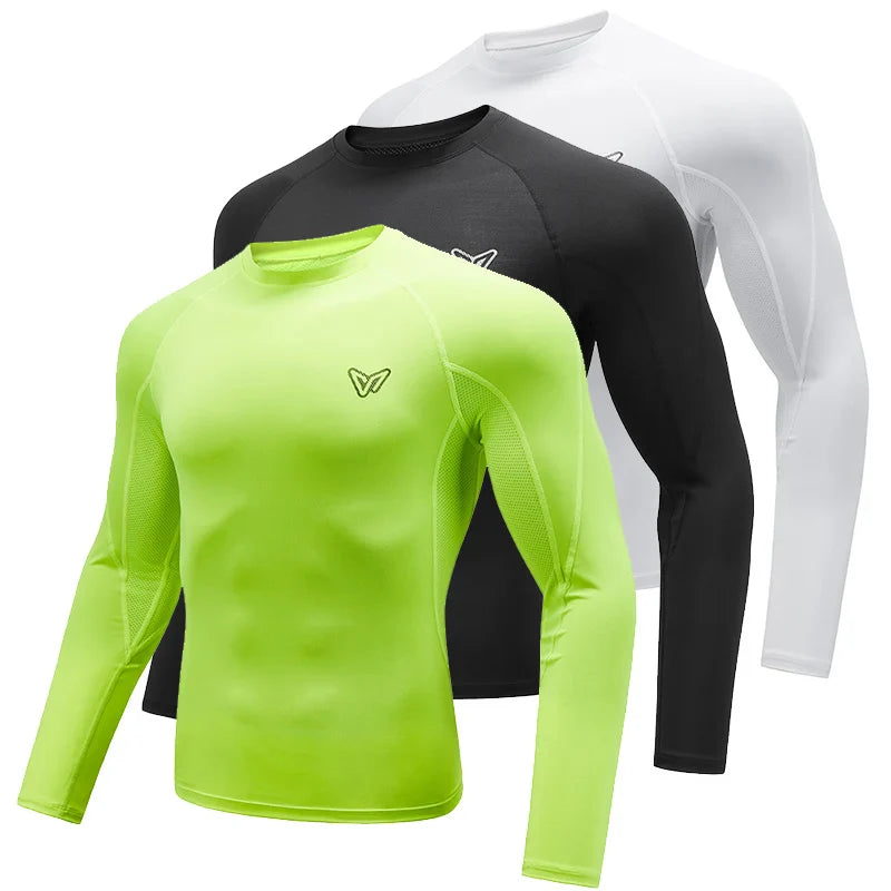 Veidoorn High Quality Compression Shirts – Breathable Mesh Fabric