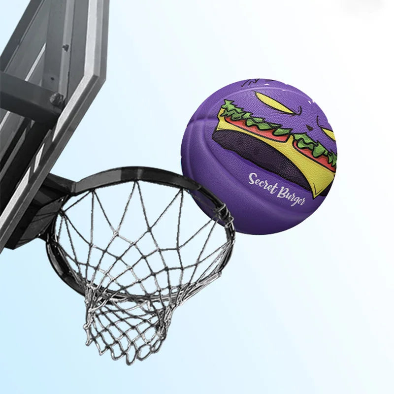 Veidoorn Hamburger Basketball Size 7 – Durable Outdoor Performance