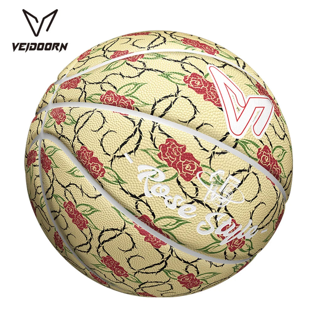 Veidoorn Size 7 PU Basketball – High Bounce and Durable Grip
