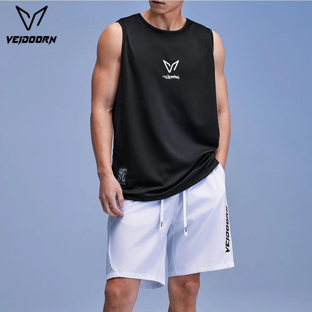 Veidoorn 2025 Men's Lightweight Breathable Mesh Running Vest – Quick-Dry Comfort for Fitness Workouts