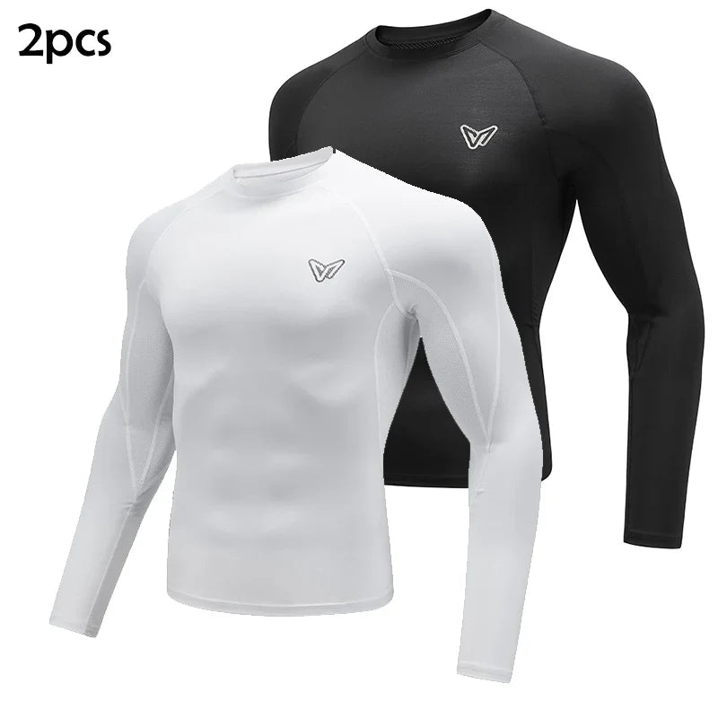 Veidoorn High Quality Compression Shirts – Breathable Mesh Fabric