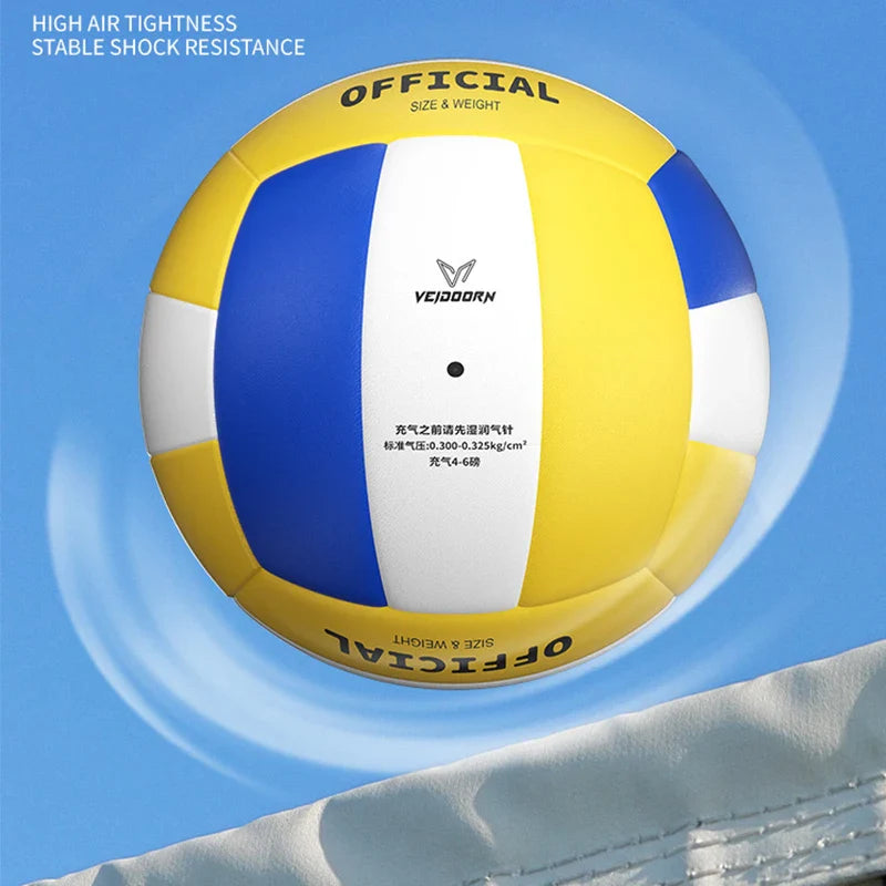 Veidoorn Professional Volleyball Size 5 – Premium Soft Touch Durable PVC Material