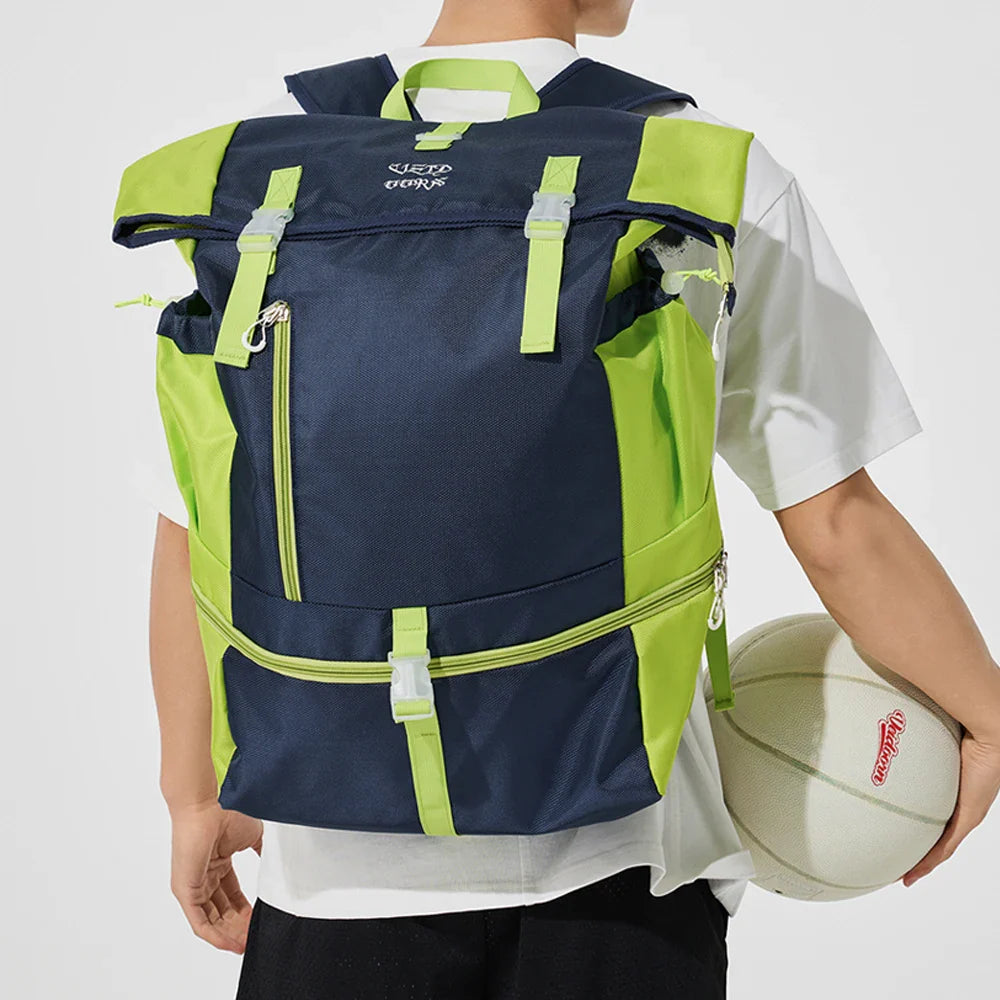 Veidoorn Gym Backpack – Water Resistant With Shoe Compartment
