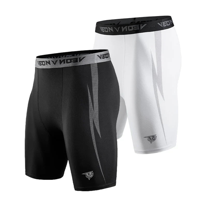 Veidoorn Black Compression Shorts – Superior Comfort and Support