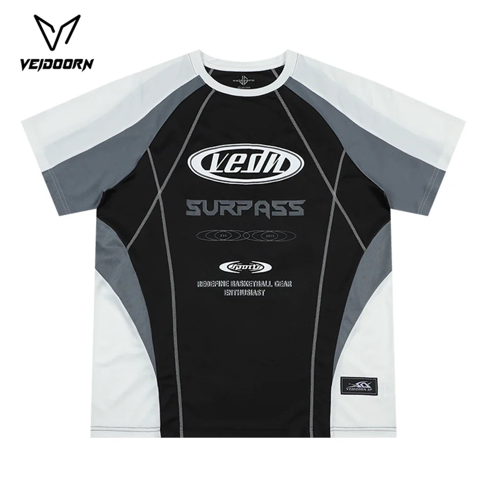 Veidoorn S-6XL Men's Running T-Shirt – Quick Dry Breathable Comfort