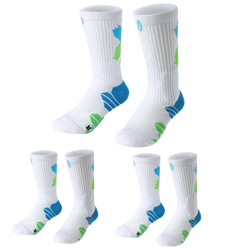 Veidoorn Basketball Socks – Thick Breathable Ankle Support for Kids