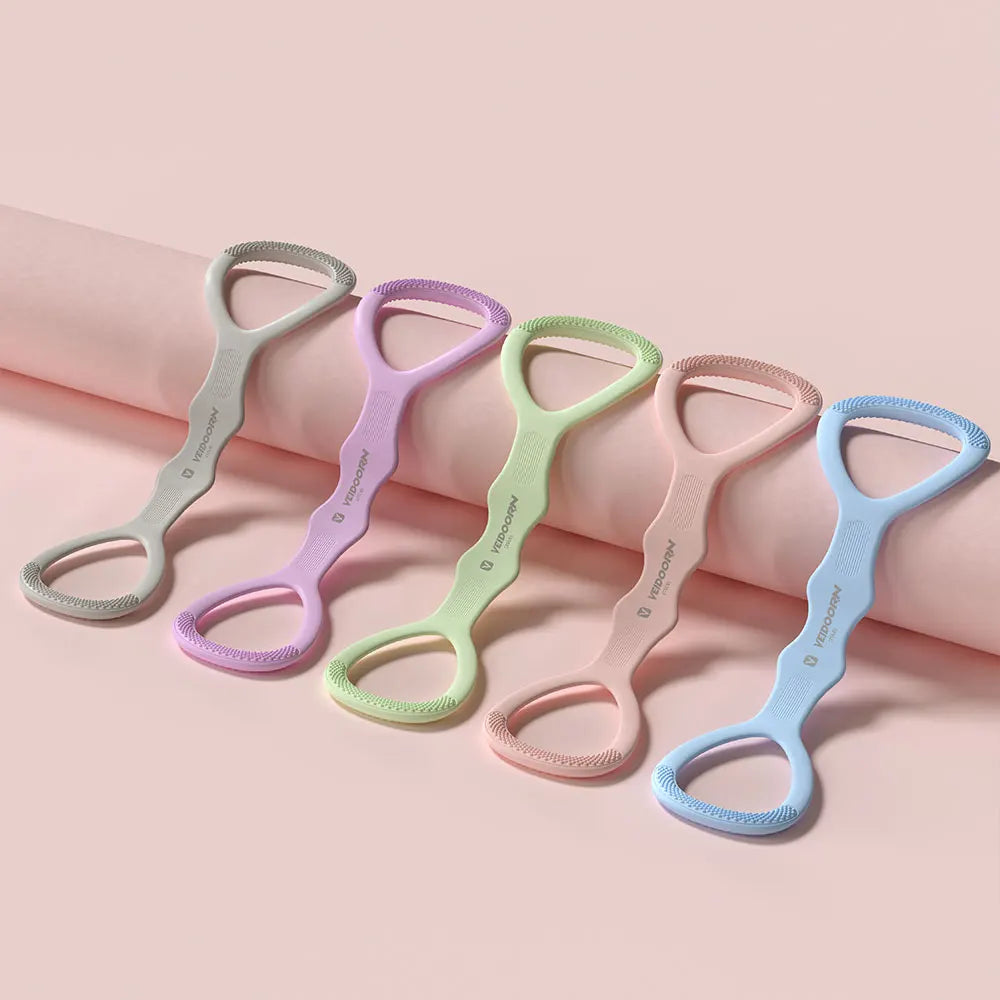 Veidoorn Silicone Resistance Band – Durable and Versatile for Pilates and Yoga