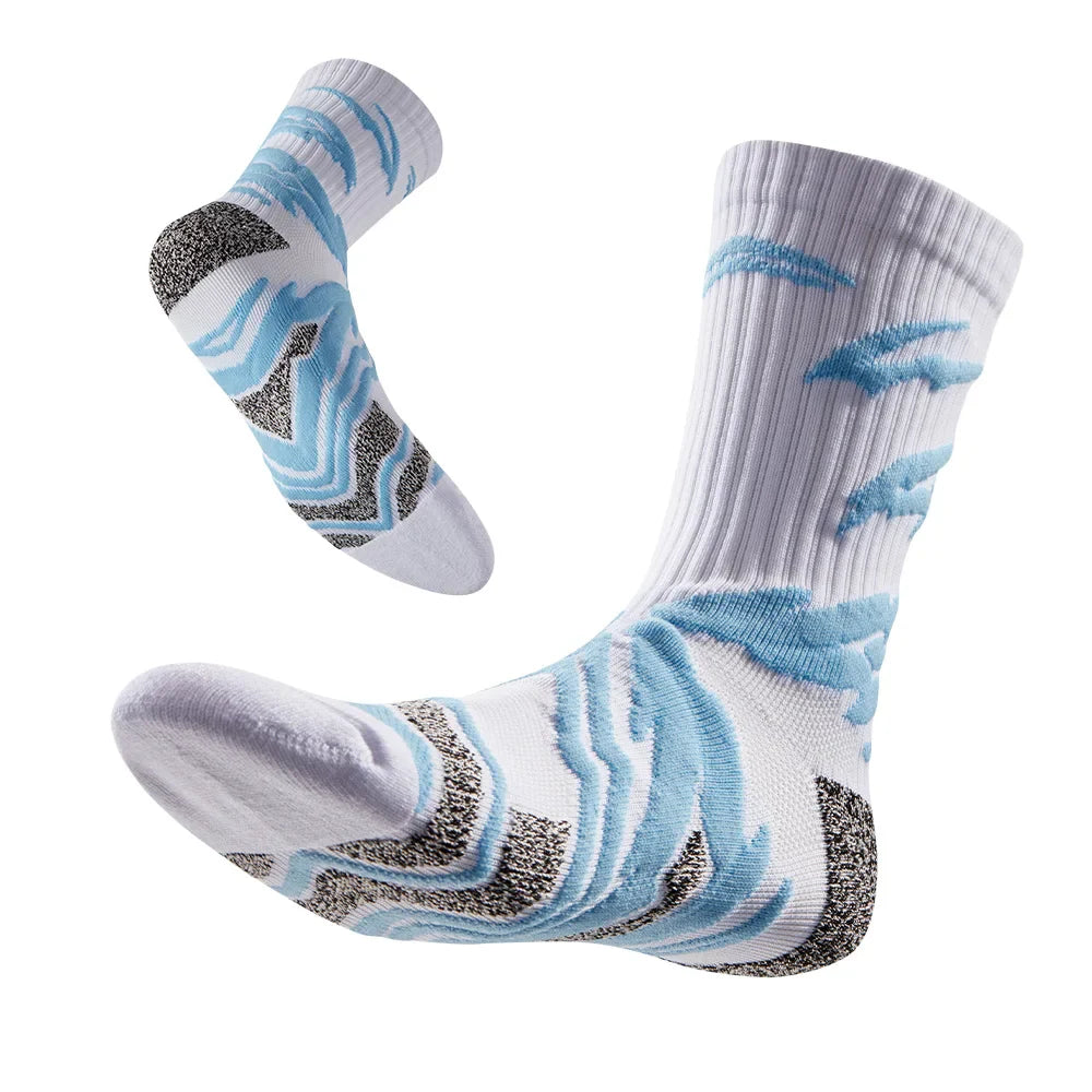 Veidoorn Long Training Socks – Moisture-Wicking Non-Slip Comfort