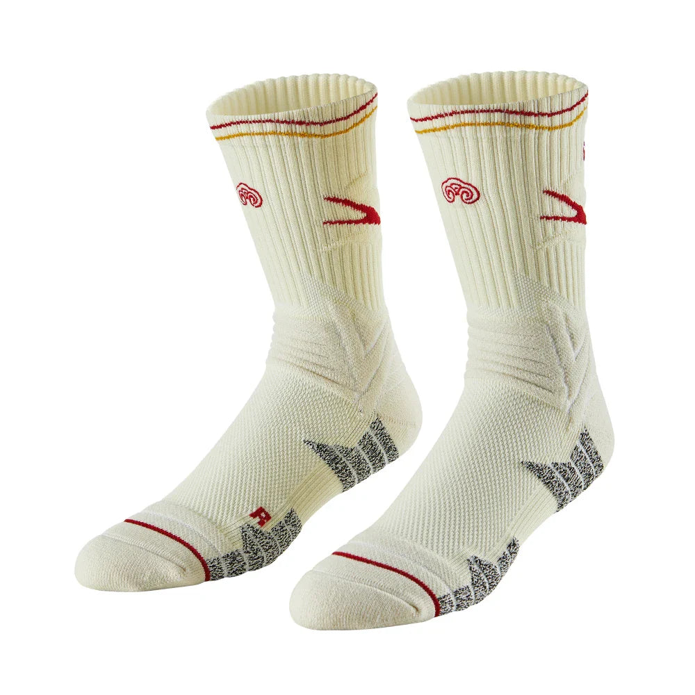 Veidoorn Towel Bottom Compression Socks – Breathable Non-Slip Grip for Athletes