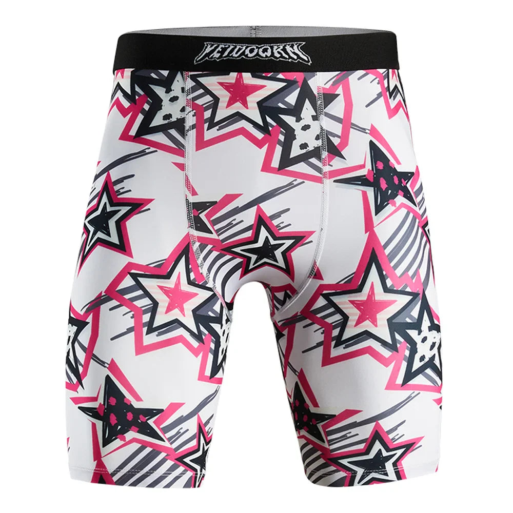 Veidoorn Men's Compression Shorts – Quick-Dry Breathable Activewear