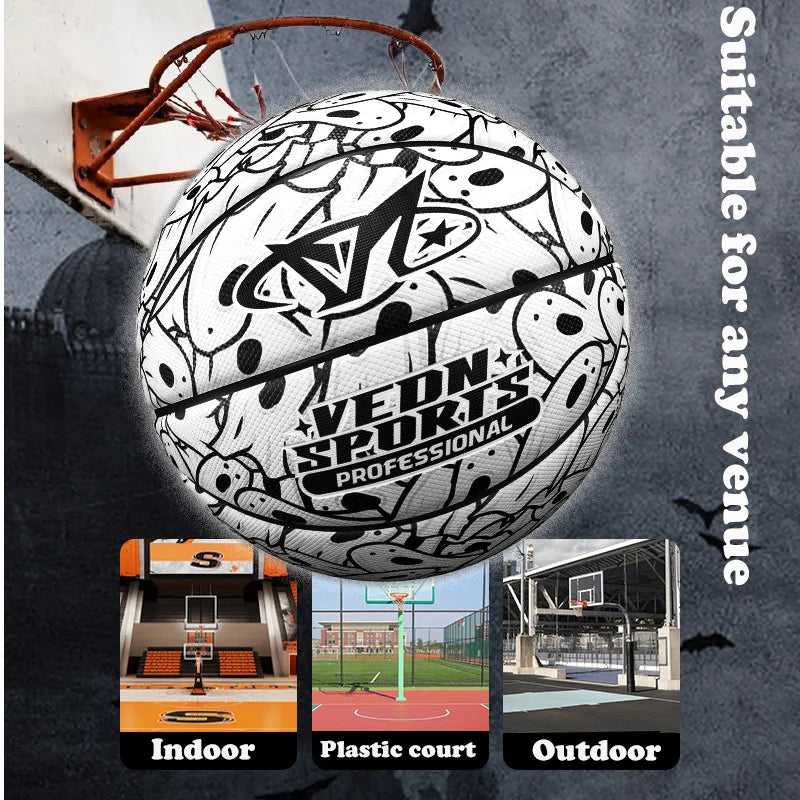 Veidoorn PU Basketball Size 7 – Exceptional Durability for Indoor and Outdoor Play