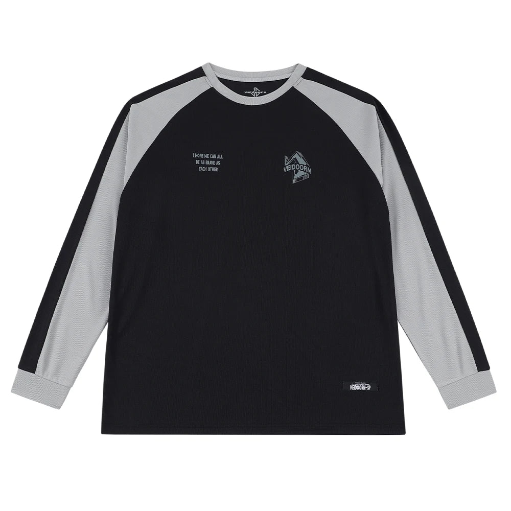 Veidoorn Breathable Long Sleeve Training Jersey – Ultimate Comfort and Quick Dry Performance
