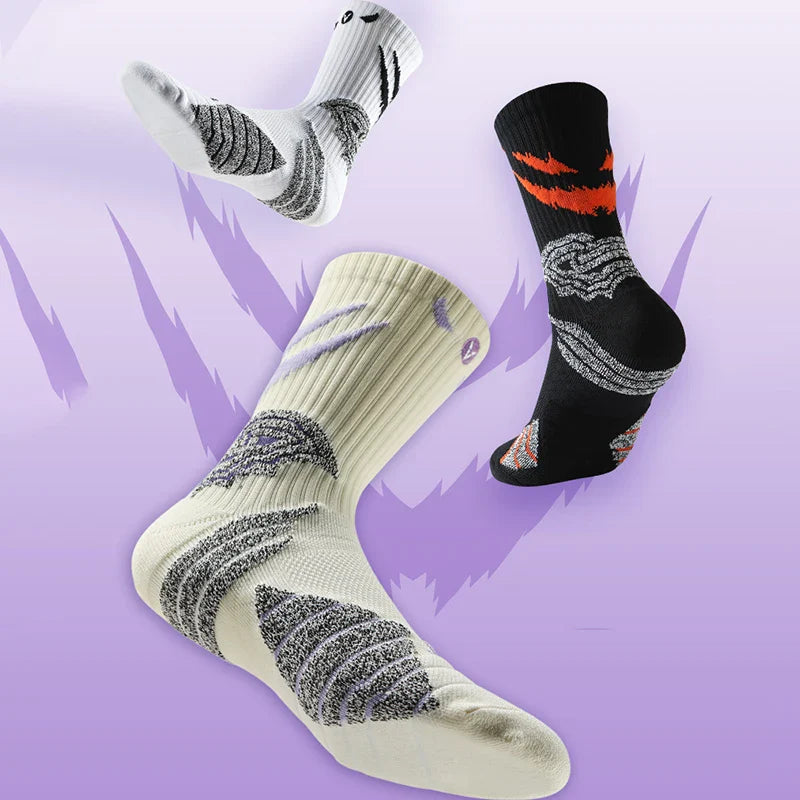 Veidoorn Sports Cycling Socks – Non-Slip Thick Breathable Compression